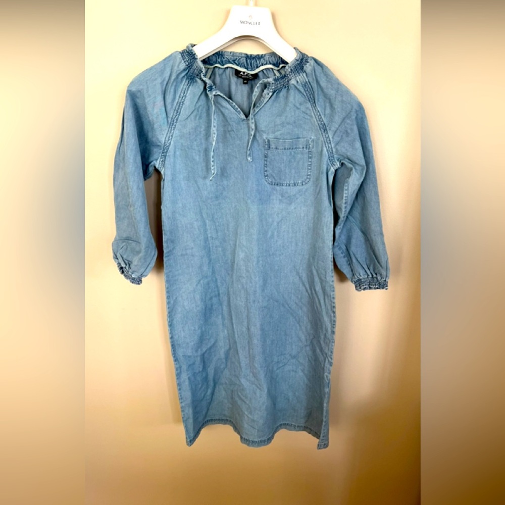 A.P.C  Denim Mini Dress